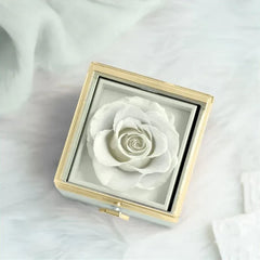 SQUARE Ring/Rose Box | خاتم مربع / علبة ورد
